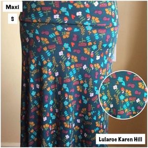 Lularoe maxi skirt small NWT